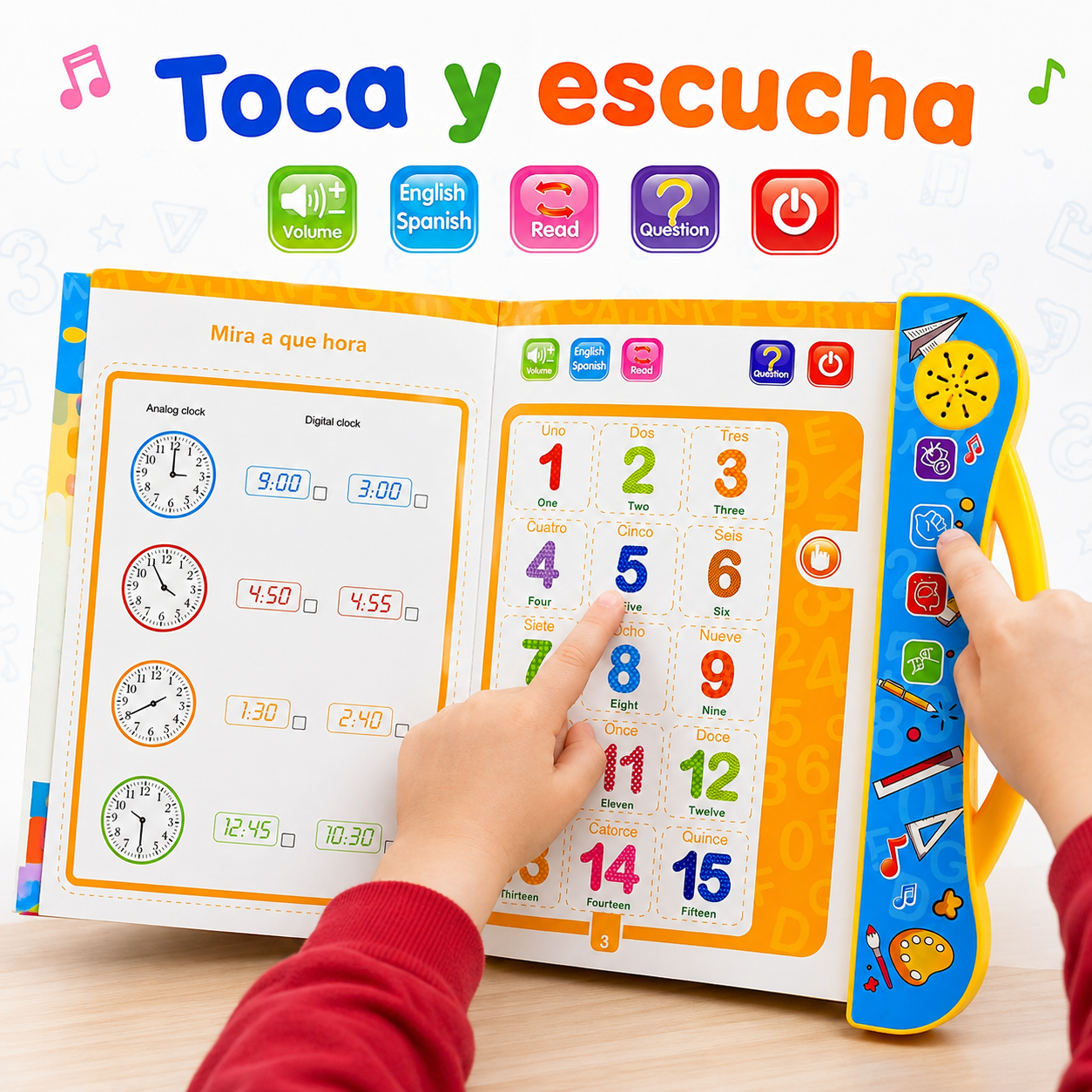 Toca y escucha